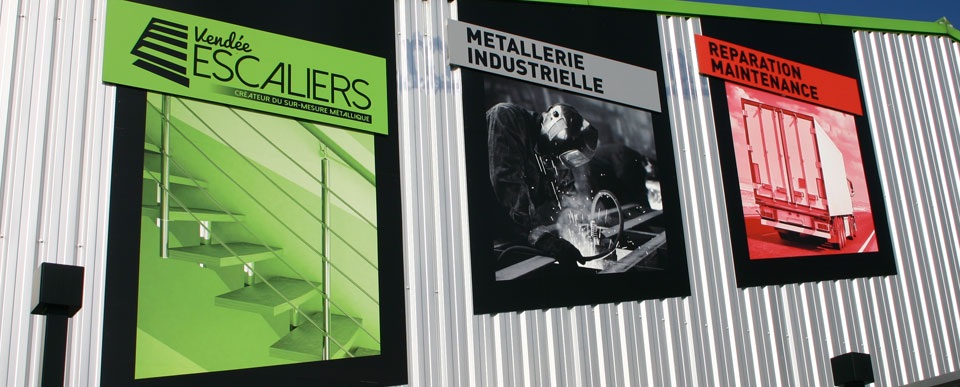 Mecametal metallerie industrielle conception fabrication vendee 85 escaliers et réparation maintenance